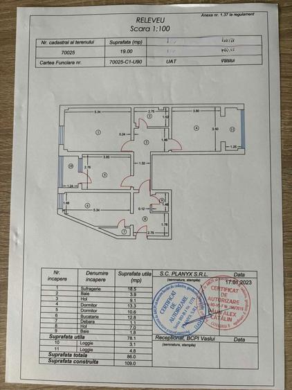 Apartament de vanzare - 3 camere Renovat si Utilat - 86mp utili - Proprietar - 5