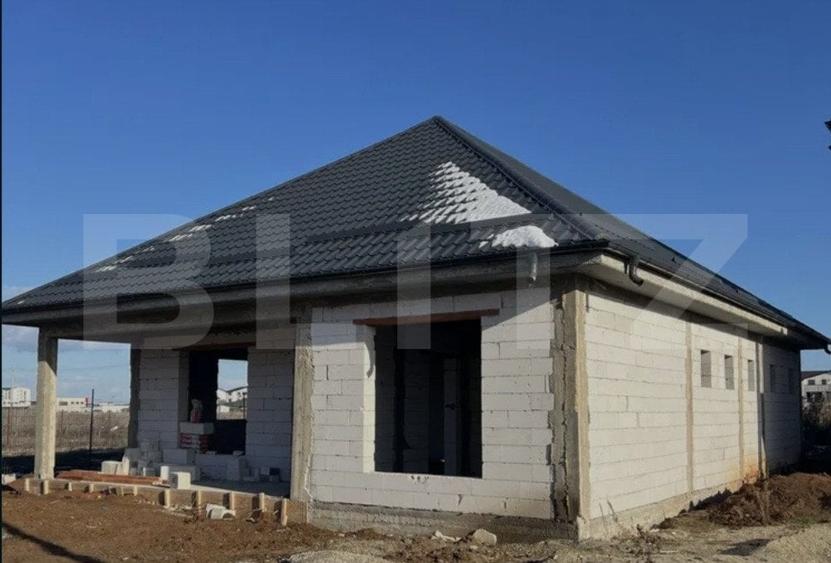 Casa la rosu pe parter, 3 camere, 146 mp, cu toate utilitatile, zona Magnolia - 2