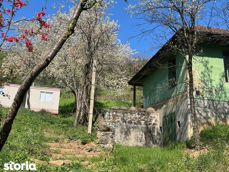 Casa, teren ?i casu?a mobila de vanzare, cu panorama deosebita - 2