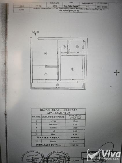 2 Camere | Etaj 2 | Loc parcare inclus | Valea Lupului - 5