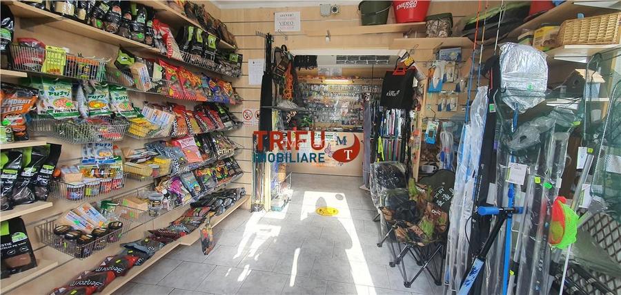 Afacere la cheie-magazin pescaresc zona Bulevard Cetate