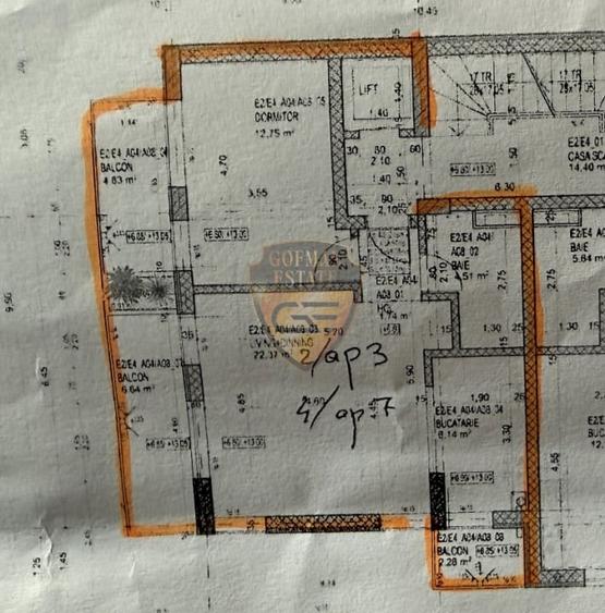 Apt 2 camere TOMIS PLUS, 61 mp parcare inclusa, terasa/balcon, et 4/4 lift - 7