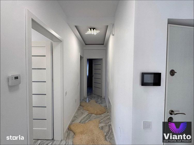 APARTAMENT 2 CAMERE MOBILAT SI UTILAT CU BALCON | VEDERE LIBERA | LOC - 8