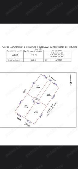 4 loturi circa 300mp fiecare in Afumati Ilfov, toate utilitatile, asfalt, zona de case - 1
