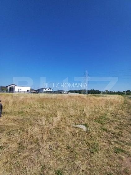 Exclusivitate!!! Teren intravilan in Mihai Viteazu, langa Turda, 3 parcele
