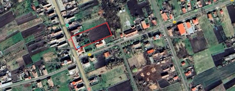Casa de patrimoniu rural, teren 4300mp central Otelec - 3