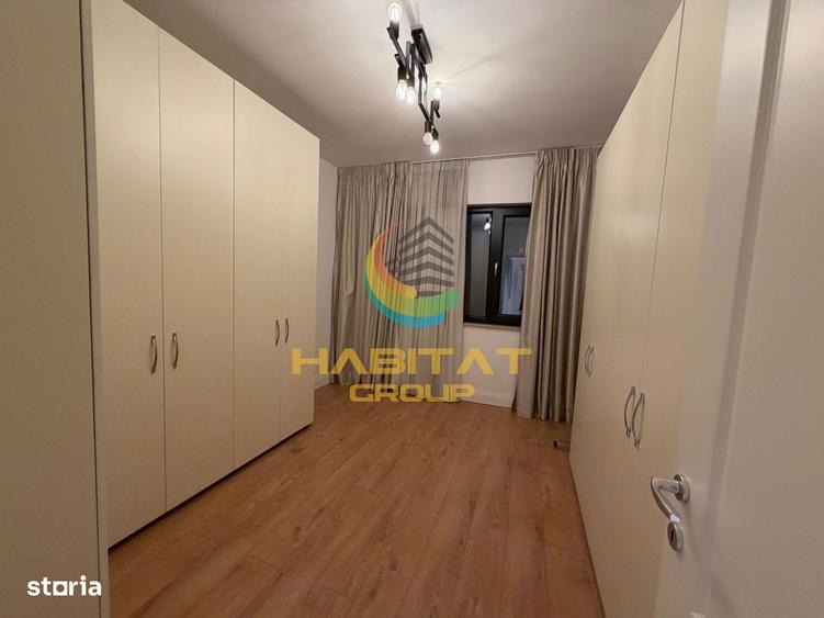 Sisesti 3 camere 73,6 mp 2 bai 2 balcone mobilat/utilat 6 min metrou C - 6