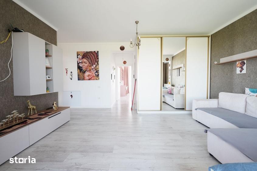 Apartament cu 2 camere, mobilat în Tunari
