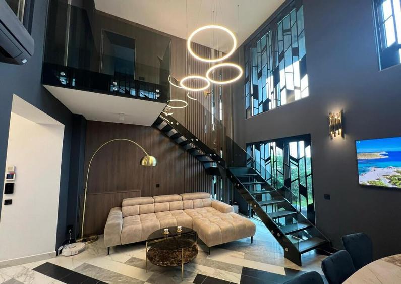 Duplex, 4 camere, Mobilat LUX, 3 locui parcare. Pipera Comision 0 - 16