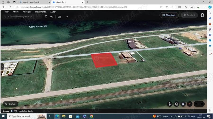 Costinesti Golful Francez 1000mp 26m 155000euro - 4