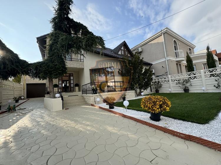 Ovidiu Sud, verede lac, 332 mp utili, teren 473mp  stil clasic mobila lemn masiv - 3