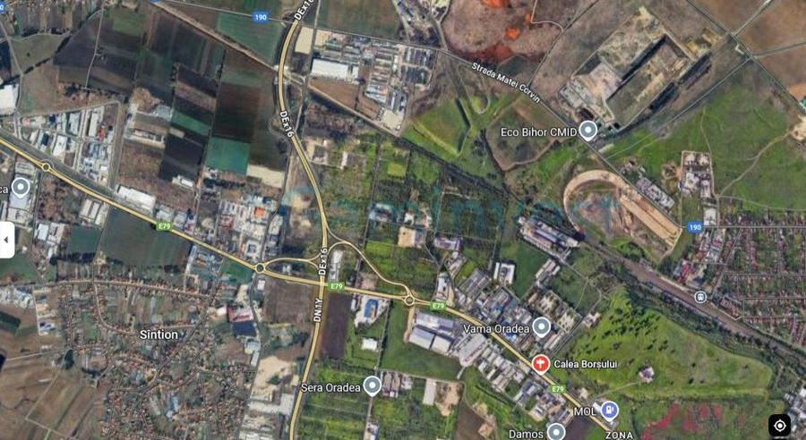 Teren industrial de vanzare, Calea Borsului, Oradea - 1