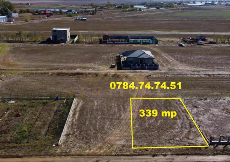 Teren intravilan cu UTILITATI - 339 mp - comuna Berceni - 3