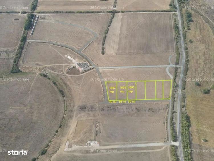 Teren Industrial de Vanzare PUZ Finalizat, Locatie Strategica! - 1