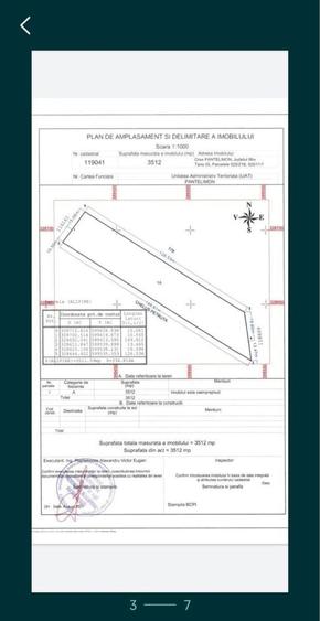 Teren 3512mp intravilan DN3 Pantelimon Str Plantelor - 7