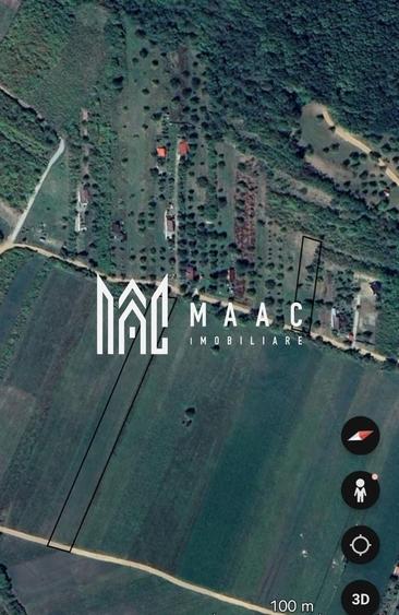 Teren 1400 mp | Valea Mărului | Parcelabil | Cabane / Retreat în natură - 3