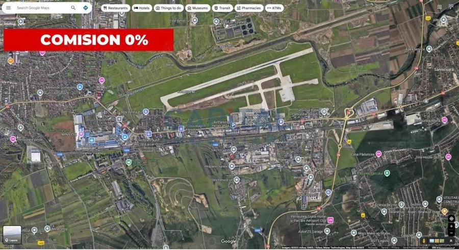 Teren industrial 7.057 mp cu construc?ii ?i front 81 ml Some?eni - 1