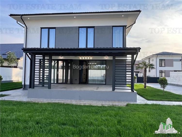 Vila individuala cu 5 camere si curte generoasa, complet mobilata/utilata de lux