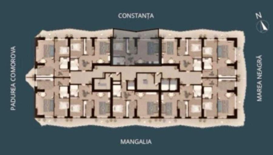 Apartament cu 2 camere in proiectul exclusivist Olimp Tower - 3