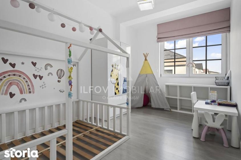 Casa 4 camere Otopeni, central, utilata si mobilata modern - 19