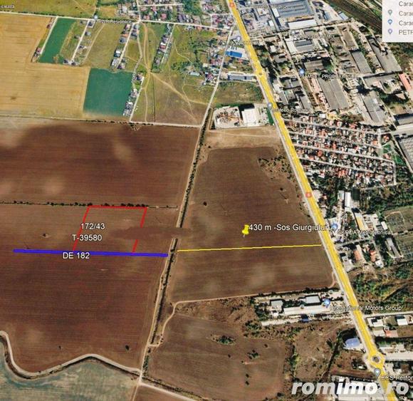 Teren intravilan Magurele la 430m de sos Giurgiului - 3