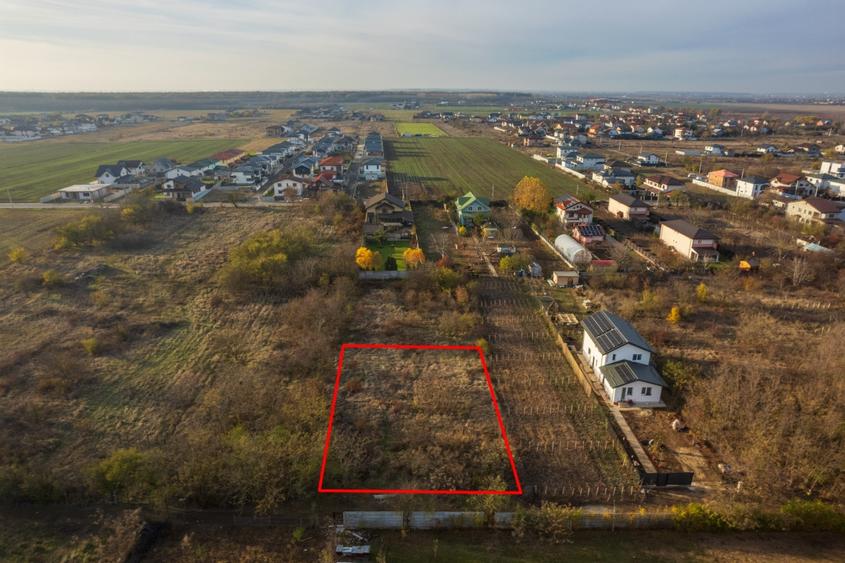 DRAGOMIRESTI-DEAL, TEREN 447 MP, PROIECT DE CASA INCLUS, DESCHIDERE 11 MP! - 6