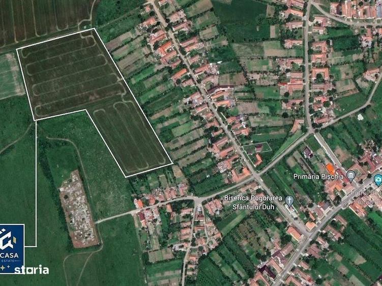De vanzare teren agricol potential investitie, Pischia Jud. Timis - 1