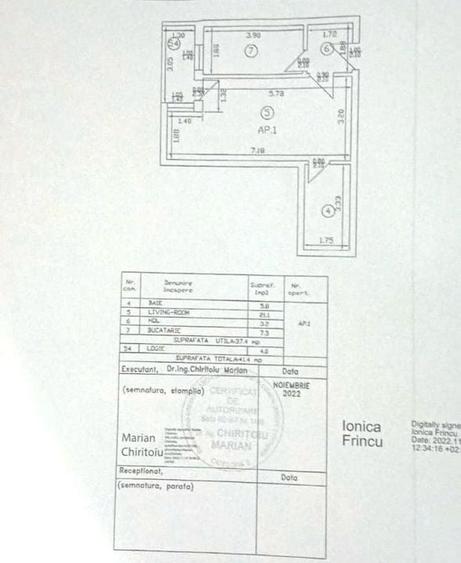 Fundeni-Dobroesti | Garsoniera 38 mp cu loc de parcare - 7