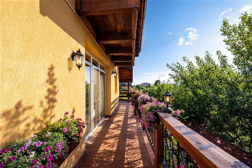 Vila luminoasa, gradina, priveliste panoramica spre munti, Harman, Brasov - 1