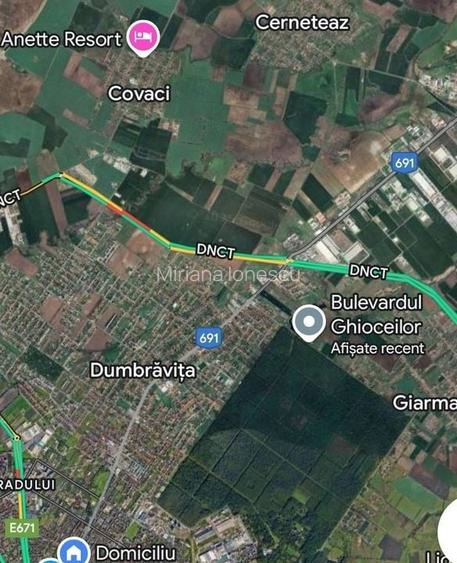 Teren Dumbraita zona Lac /Padure