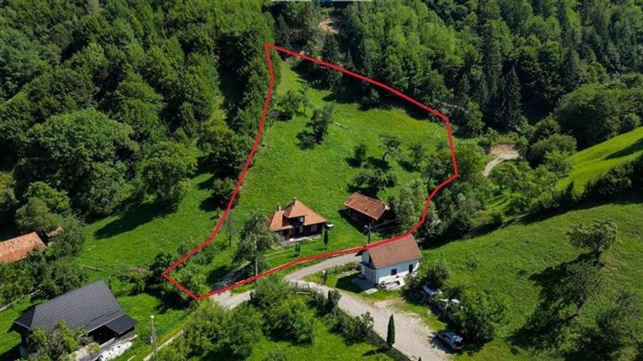 FILM! Proprietate autentica, Bran-Simon, 4.300 mp teren, casa traditionala + ane - 5