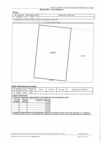 Teren superb de 533mp construibil zona perfecta Brasov - 5