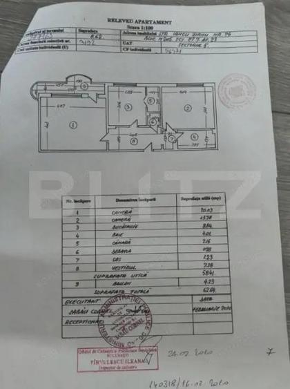 Apartament cu 2 camere, 62 mp, Bucuresti - Sebastian - 4