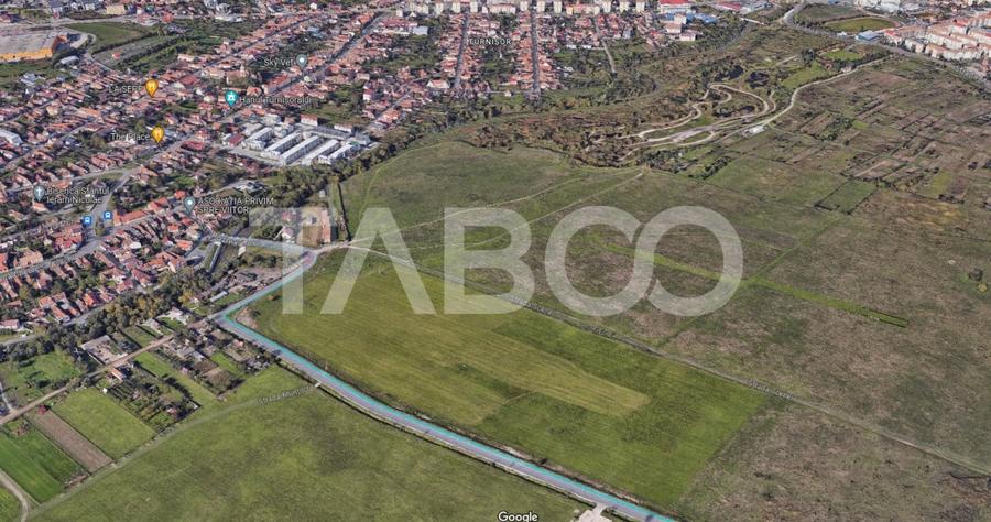 Teren intravilan de vanzare cu suprafata 2000 mp zona Turnisor Sibiu - 2