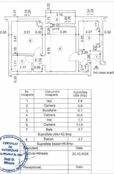 Vanzare Apartamnet 2 camere - 2