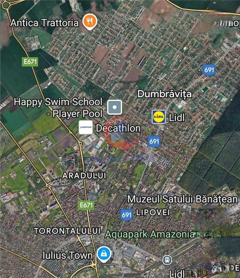 Teren Constructii, BLOC S+P+1E, Dumbravita, Decathlon - 4