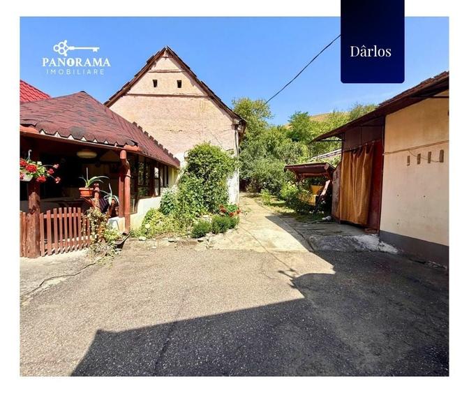 Casă individuală cu 3 camere cu Canalizare în Dârlos