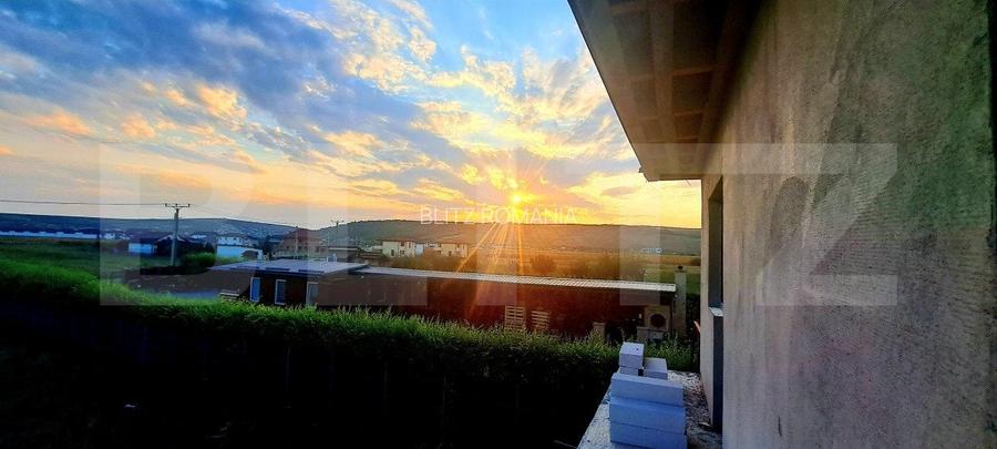 Casa individualacu suprafata de 145 mp utili, teren de 360 mp,situata in Jucu