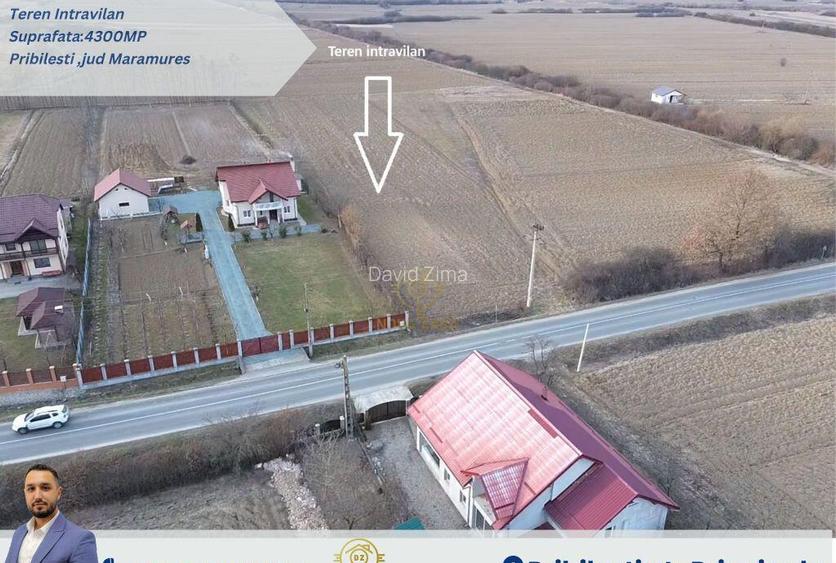 Teren intravilan de vanzare la 19km fata de Baia Mare-Pri...