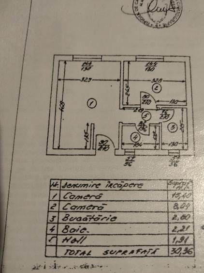 Apartament cu 2 camere decomandat, mobilat în P-ța Gorjului
