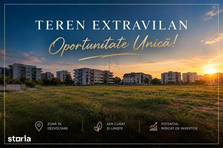 Teren de 10000 mp, în Moșnița Nouă