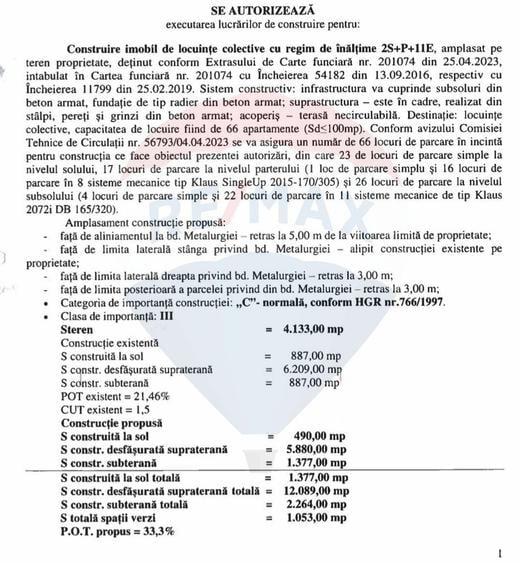 Spațiu comercial, în Metalurgiei