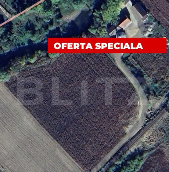 Teren extravilan cu potential ridicat, 10.000 mp, zona Blaj - 2