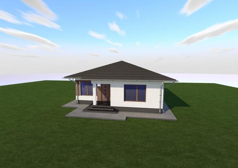 Casa 3 camere, pivnita si terasa, Lilieci - 4