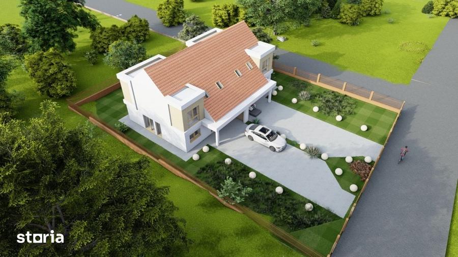 Casă cu 4 camere cu Teren 429 Mp în Chinteni