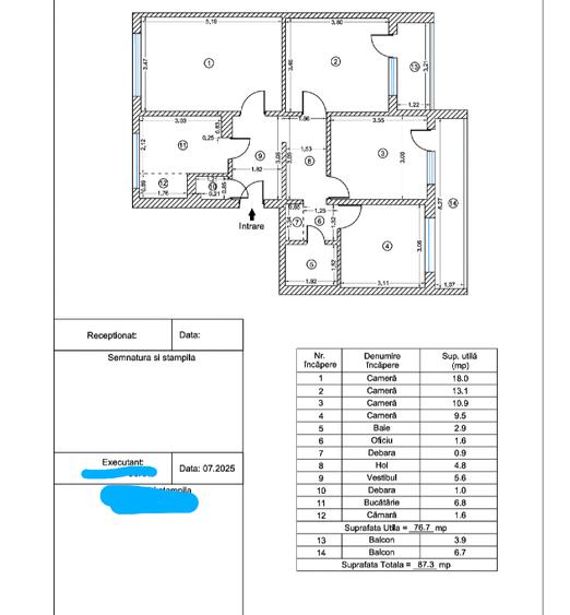 4 camere decomandat - Sos. Alexandria 15 - 1