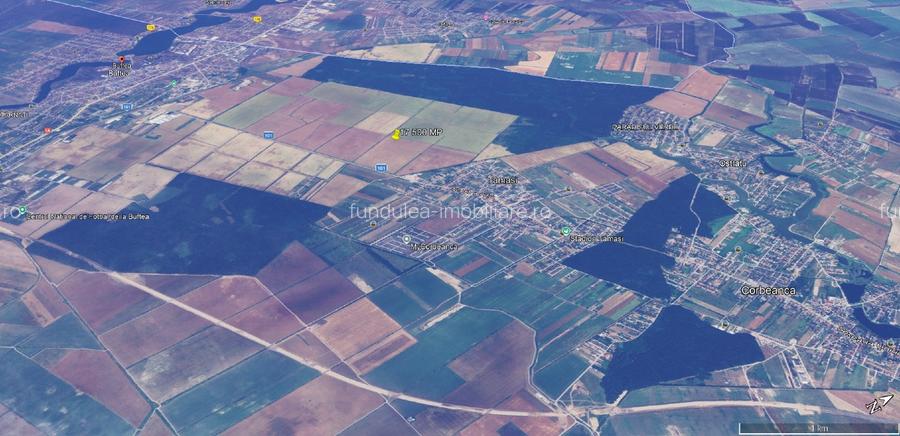 Buftea – Teren intravilan 17.500 mp, oportunitate logistică, d=53 m Buftea – Teren intravilan 17.500 mp, oportunitate logistică, d=53 m