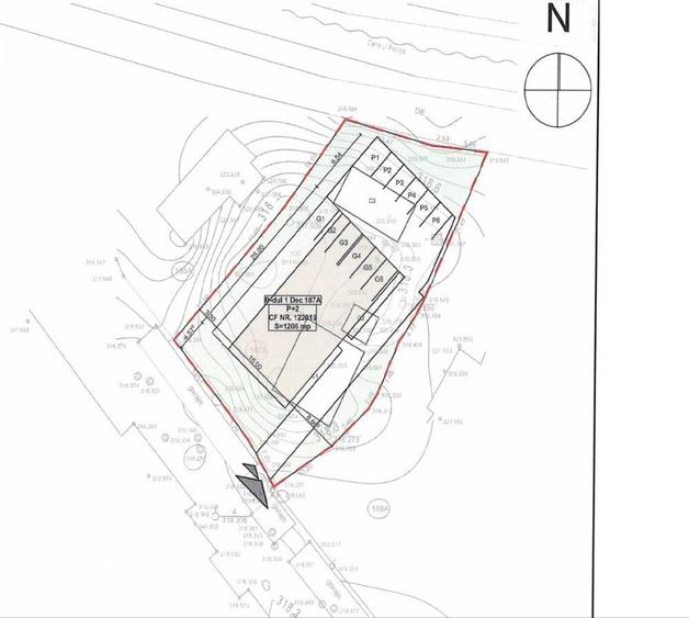 Teren 1.206 mp cartier Tudor - 3