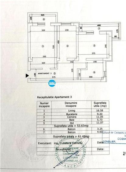 Apartament 2 Cam D 61.5 mp, Parcare, Boxa, Pepinerei Valea Adanca  Iasi - 8