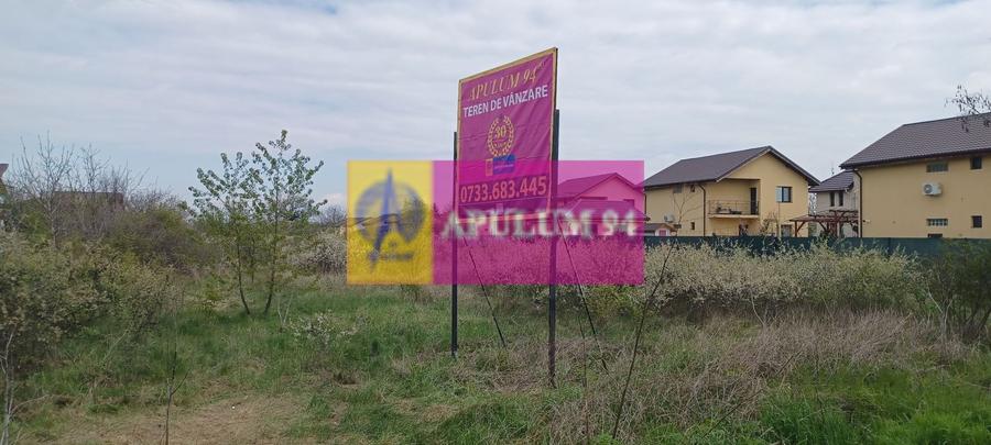 Săbăreni, teren intravilan 3767 mp, cu utilităti - 1